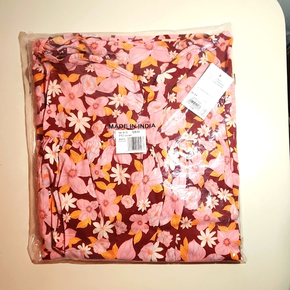 ❤️NWT SO SUNDRESS - MINI DRESS - BABYDOLL BOW TIE OPEN BACK FLORAL PLUS SIZE - Picture 3 of 10